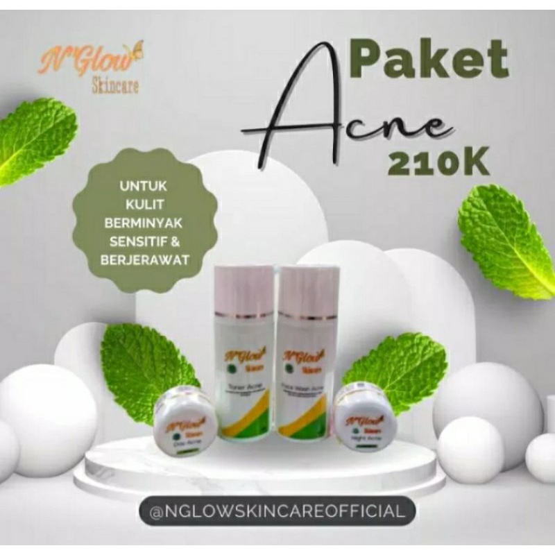 N glow skincare original paket kecantikan N'Glow skincare