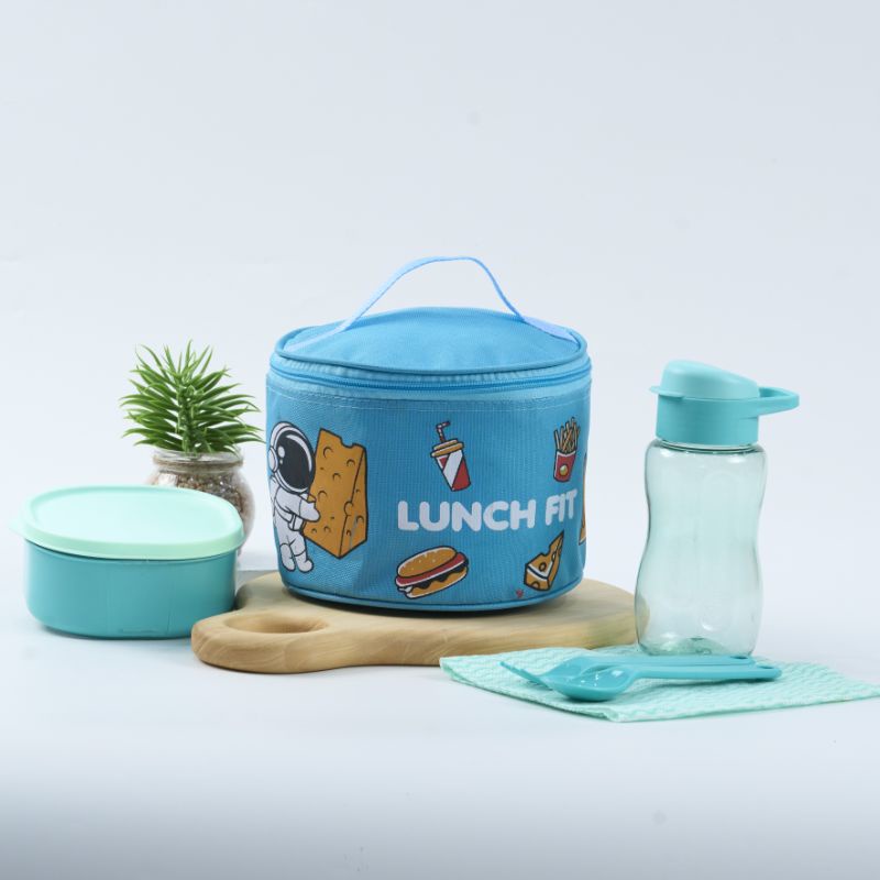 [ BISA COD ] Tas Bekal Anak Motif Astronot / Kotak Makan Anak Astro