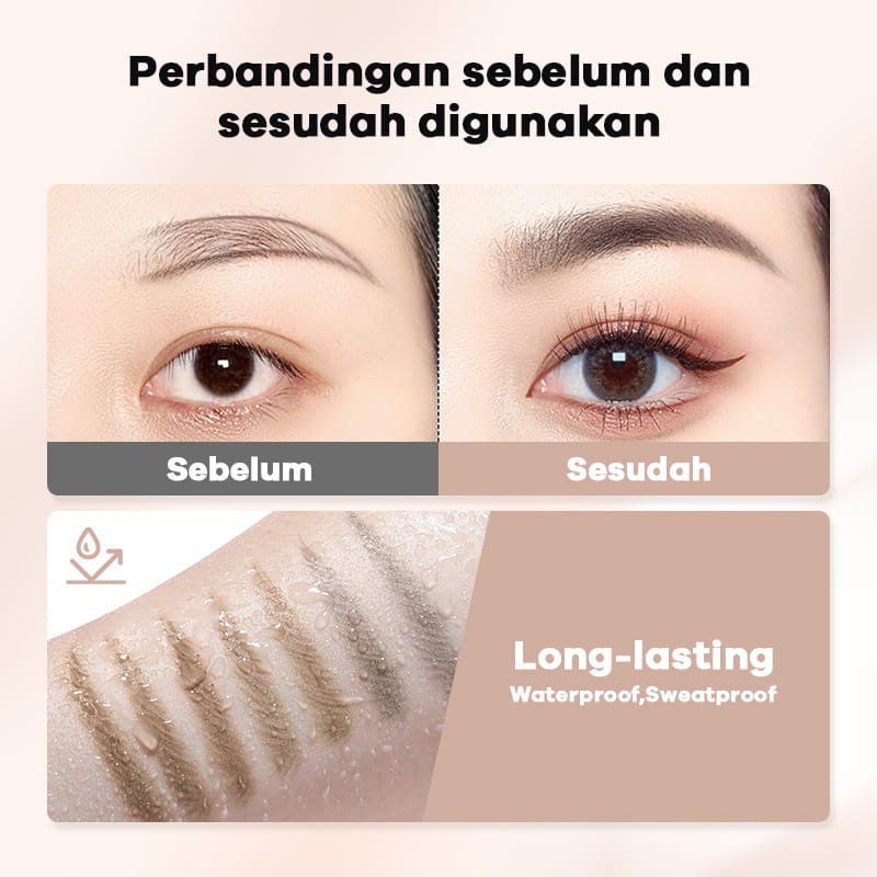 CALAY EYEBROW 2 IN 1 PENSIL ALIS WATERPROOF [SWEETSPACE]