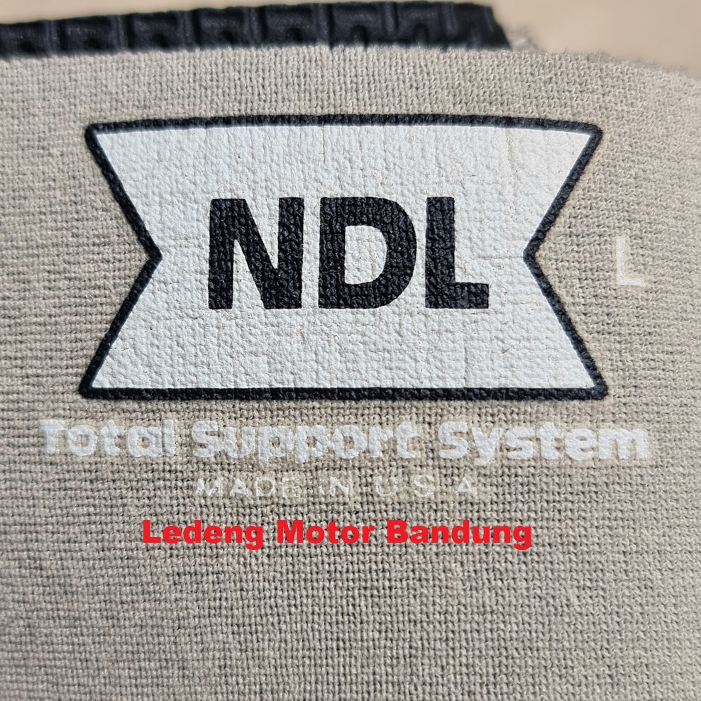 NDL Knee Pad Support Kain Elastis Deker Lutut Olahraga Lari