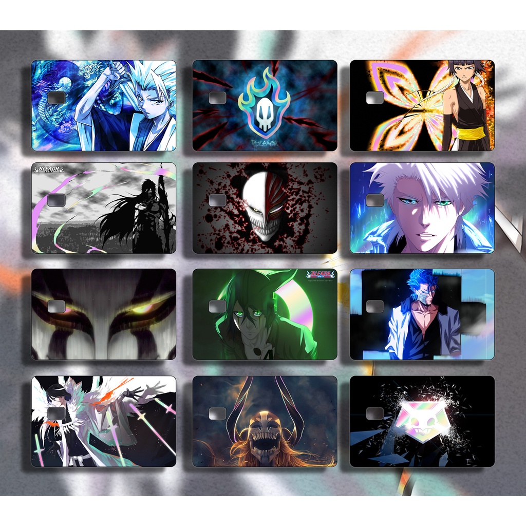 

BLEACH Hologram Skin / Sticker kartu ATM Stiker Anime