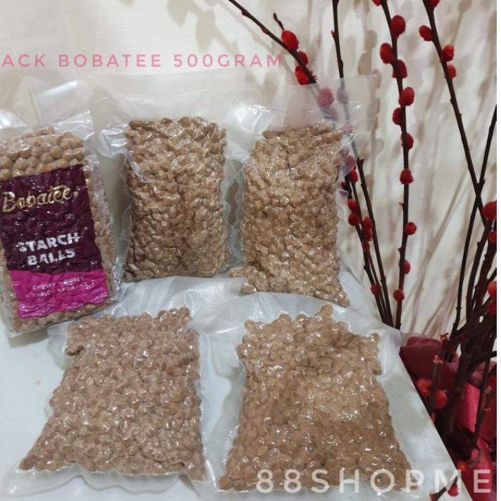 

ㅟ BOBATEE TAPIOKA PEARL 500GRAM / BOBA / BUBBLE / BOBATEE TAPIOCA PEARL 500GRAM ㅍ