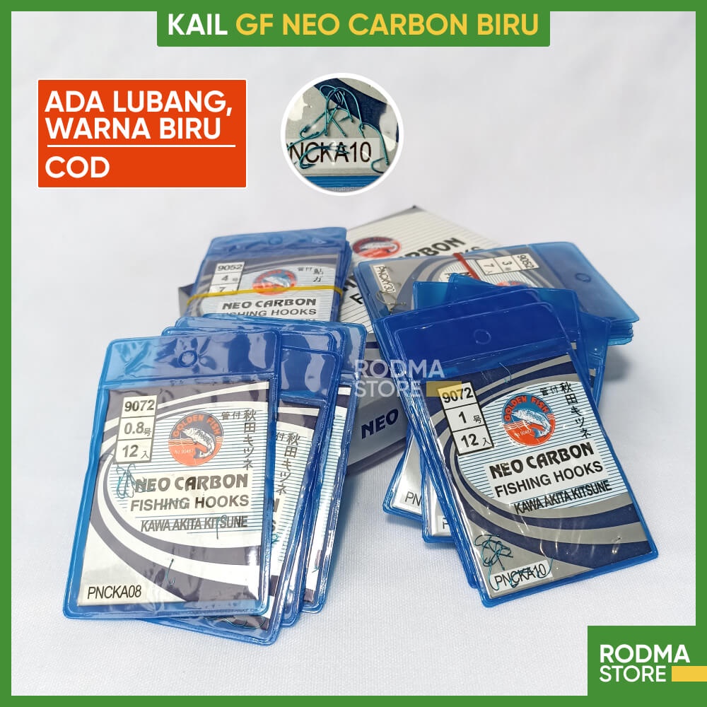 KAIL PANCING NEO CARBON BIRU ADA LUBANG