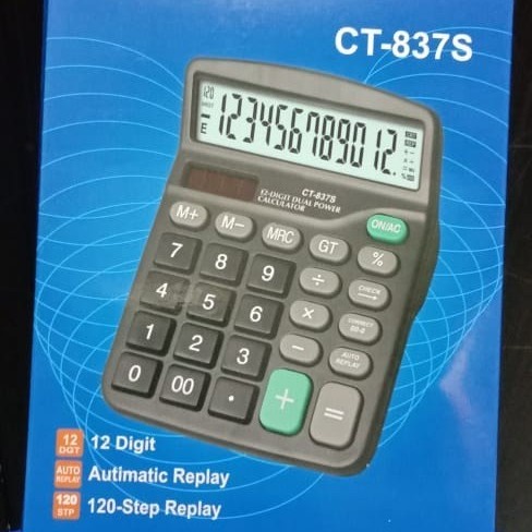 

DISKON Kalkulator 12 Digit / Calculator Citizen CT 837S