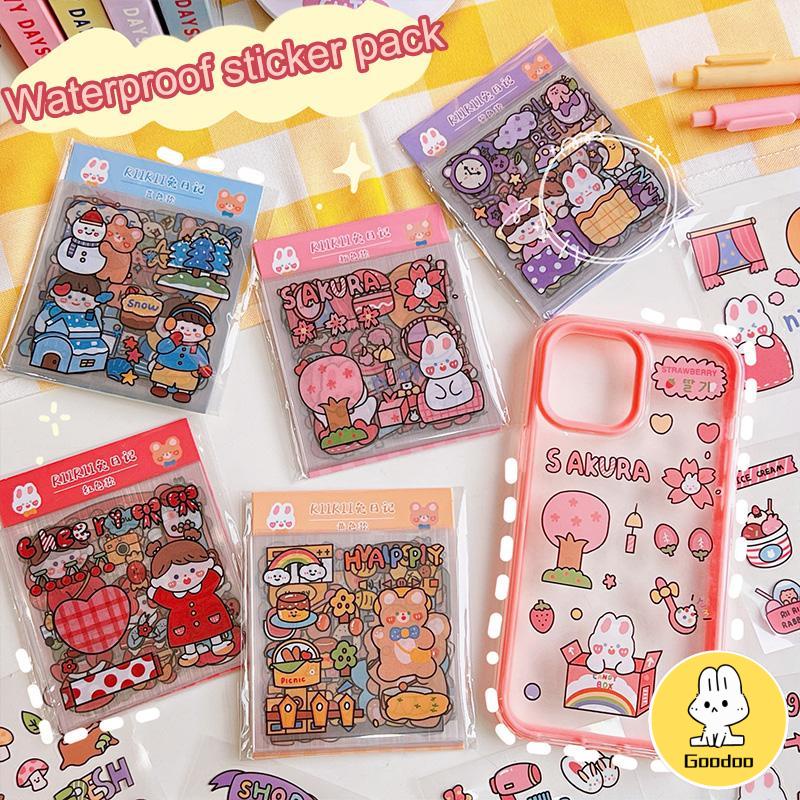 20pcs Stiker Kartun Lucu Untuk Dekorasi Notebook DIY Sticker Stationady -Doo