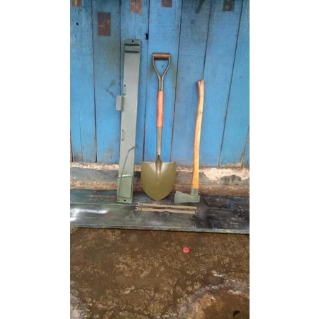 sekop kampak jeep cj willys utility dll - sekop kampak dudukan jeep cj willys utility