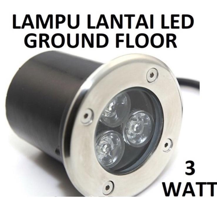 ✓ Lampu lantai led 3 watt 3watt 3w floor lamp 3 watt lampu taman led 3 watt 3w