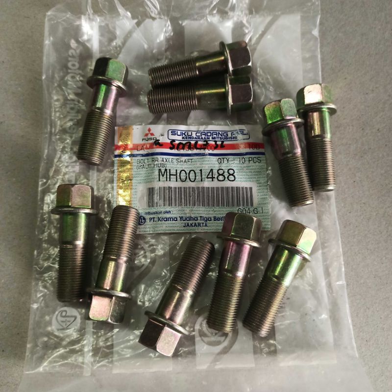 Baut Nap As Roda/Baut As Roda/ Baut Hub PS/ Ragasa /Canter Asli KTB