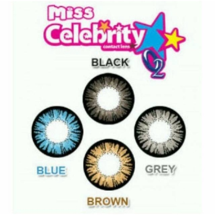 [ Normal ] SOFTLENS OMEGA MISS CELEBRITY BLACK