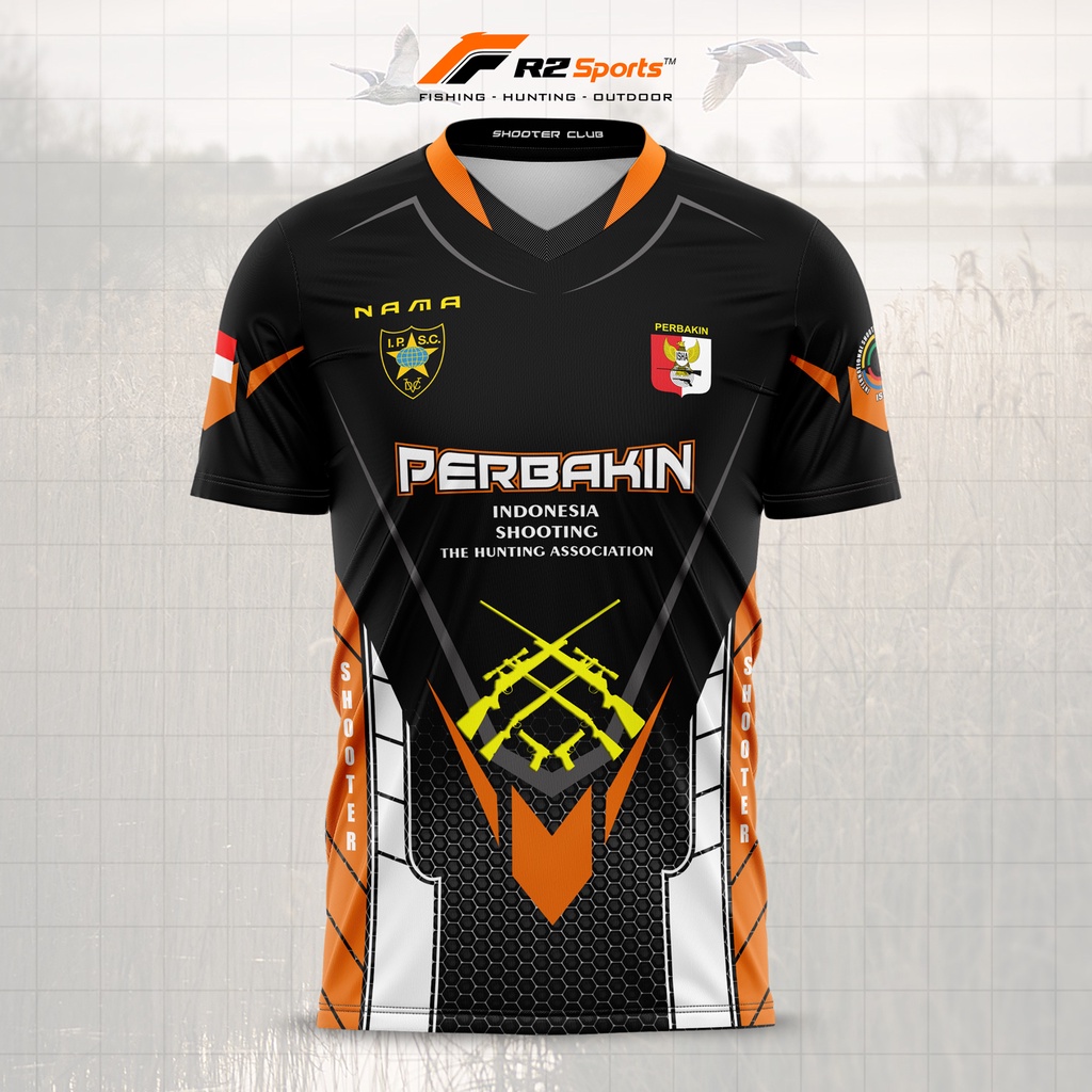 Jual Jersey Perbakin Baju Komunitas Shooter Club Custom Drifit Shopee