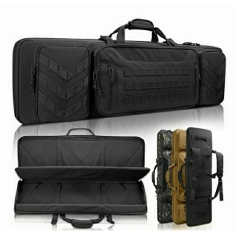 tas senapan angin pcp laras panjang 80x35x15 cm