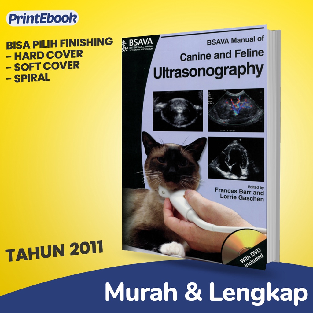 (BEST SELLER  BSAVA Canine & Feline USG 1st Edition
