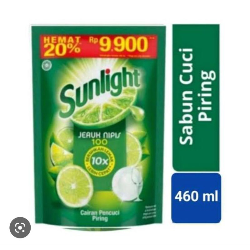 Sunlight 460ml Sabun cuci piring