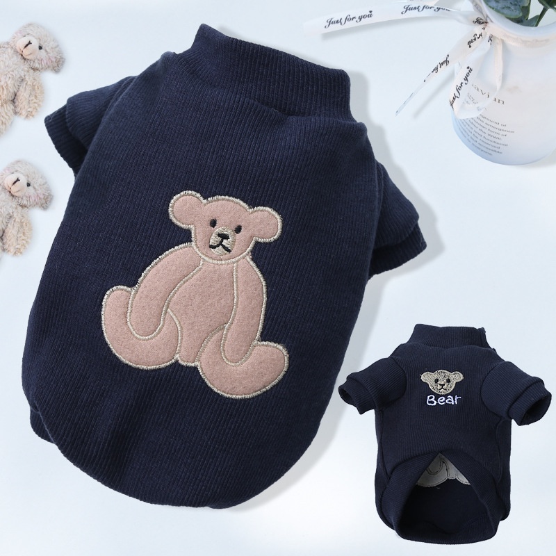 Baju Kucing Anjing Anjing Hangat Produk Pet Sweater Motif