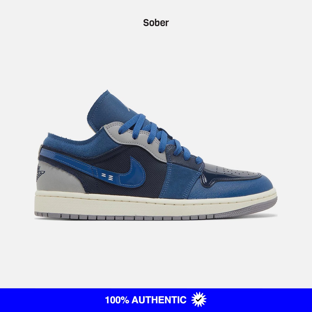 Air Jordan 1 Low SE Craft Inside Out Obsidian