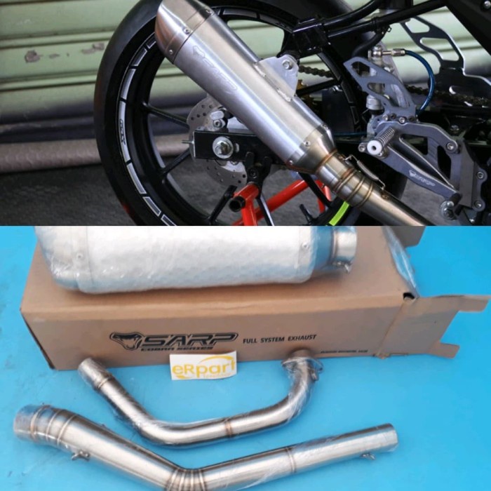knalpot sarp gsx150