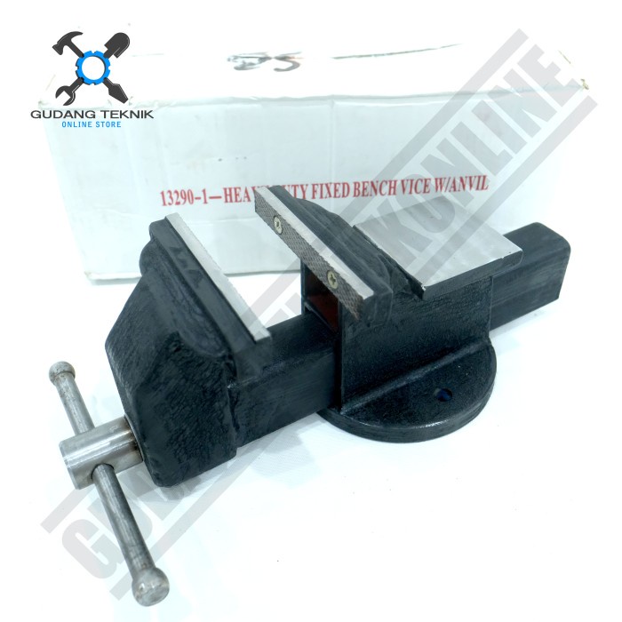 Catok Paron Ukuran 5&quot; BISON / Bench Vice Ragum Meja 5 Inch Tanggem Jepit BISON