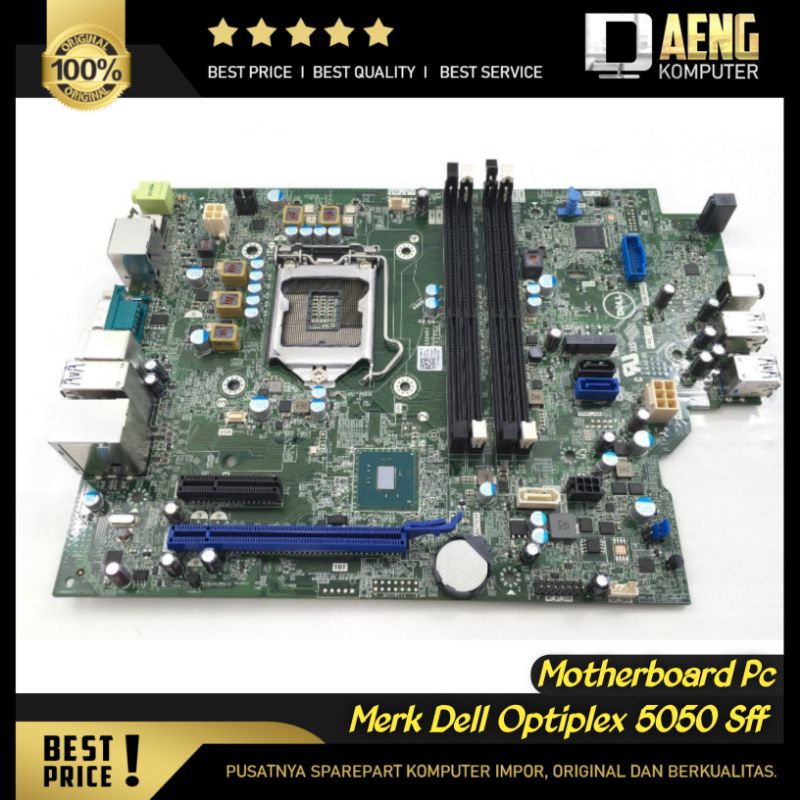 Motherboard Mobo Mainboard PC Built Up Dell Optiplex 5050 SFF Socket 1151 Murah
