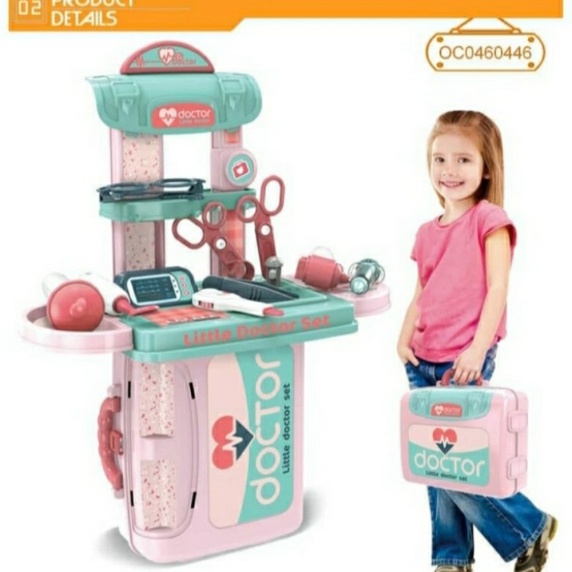 

Jual Mainan premium playset little quality doctor 3in1 Limited