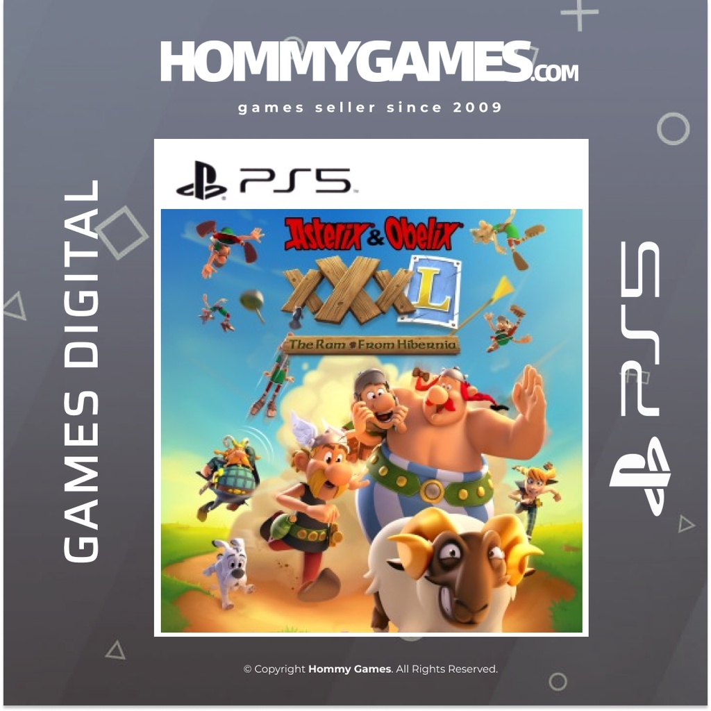 Asterix dan Obelix XXXL  Ram Dari Hibernia PS5 &amp; PS4 Digital Games