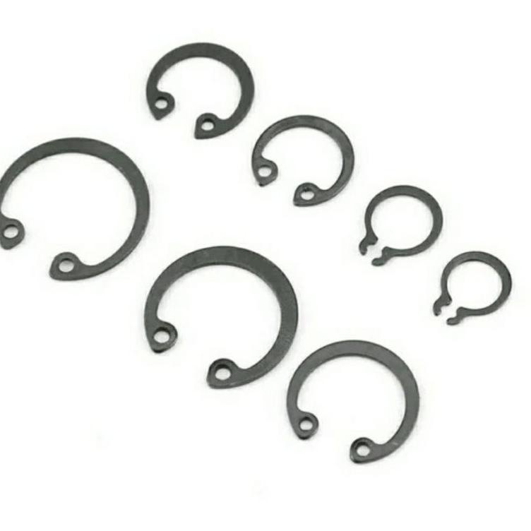 ㅝ Snap C Ring C Clip Circlip Carbon Steel 225 pcs Ukuran 6~32 mm NEW 2181 ♘