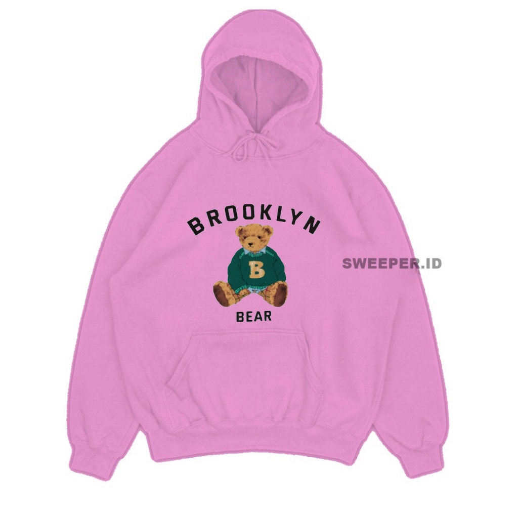 SWEATER HOODIE BEAR 2013 BROOKLYN WANITA