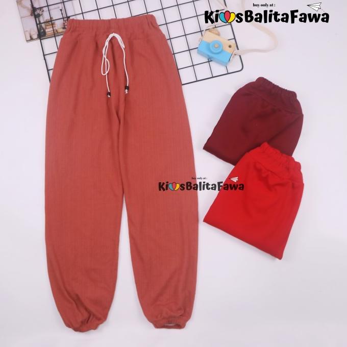 (Universal) Jogger Molly Uk 5-12 Tahun / Celana Jogger Panjang Anak