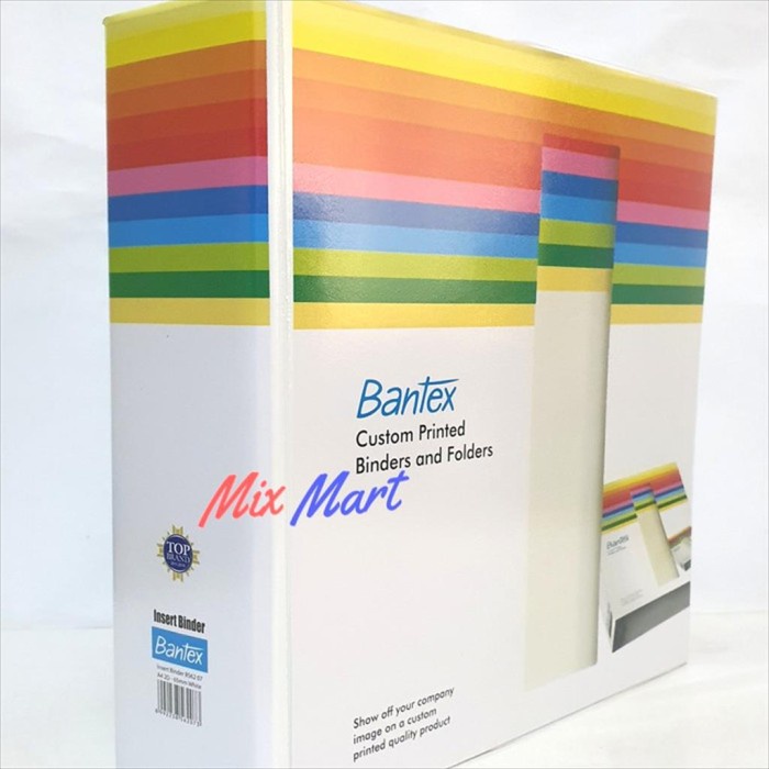 

BANTEX 8562 07 INSERT RING BINDER A4 2 RING 65 MM WHITE