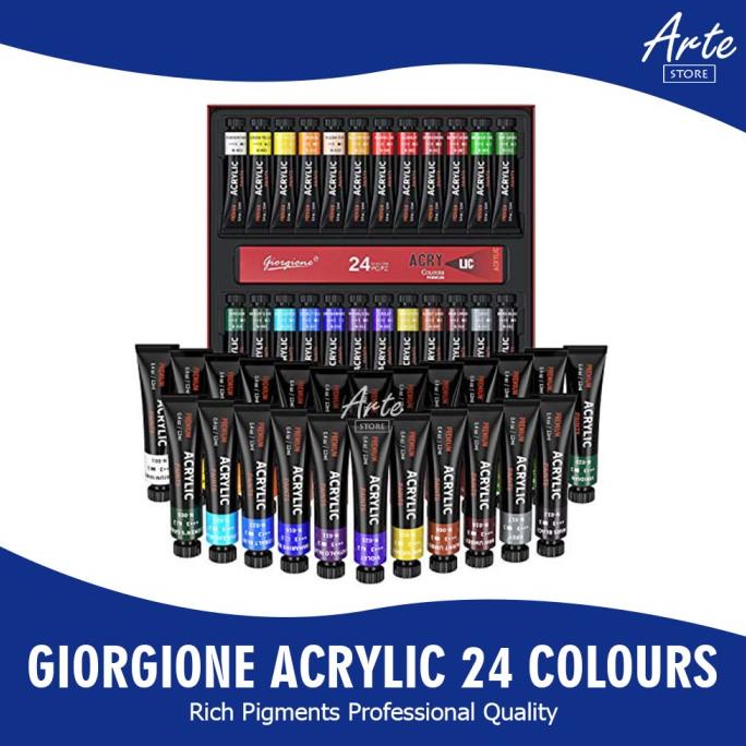 

Cat Akrilik - GIORGIONE Acrylic Set 24 Warna