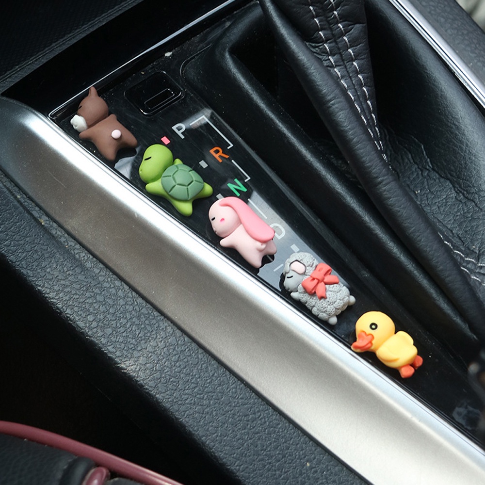 Ornamen Interior Mobil Mini Kartun Hiasan Dekorasi Dashboard Mobil Aksesoris Liontin