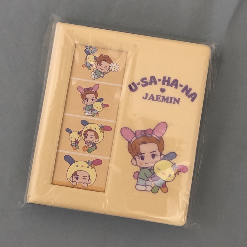 4 cut collectbook only sanrio x nct usahana jaemin collbook photostrip kolbuk