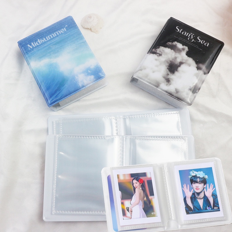 Album Foto Romantic Sunset 3inch 40slot Tempat Photocard Mini Scenic Series Untuk Idol Card Collect Book In Stock New Arrival LY