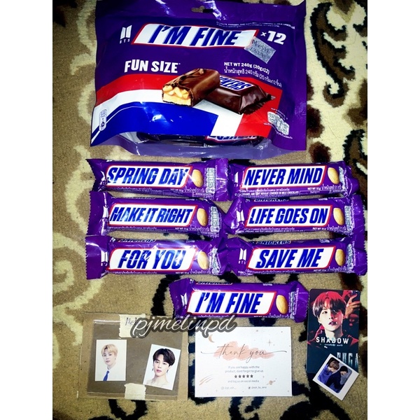 (READY) SNICKERS X BTS