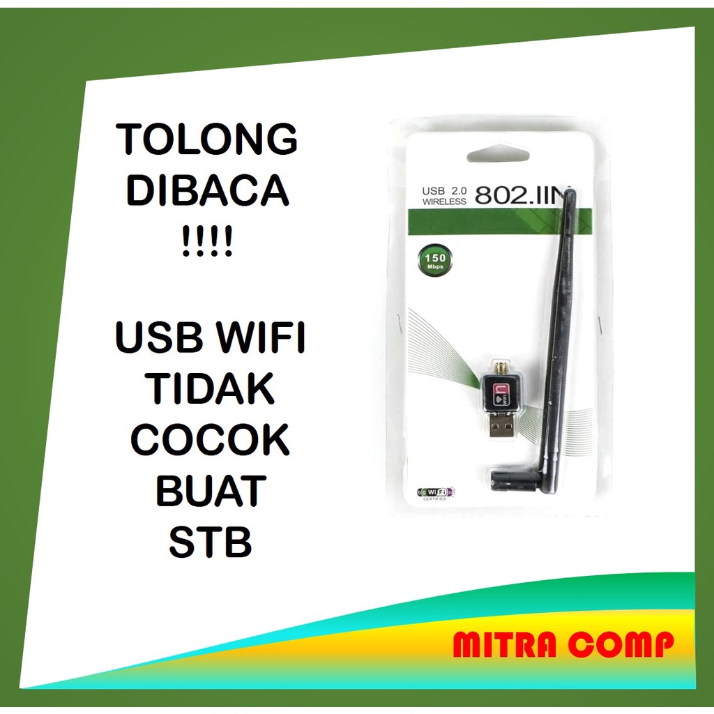 USB Wifi Adapter Wireless N USB Wifi Adapter Wireless Mini 150Mbps 802.11N USB Wifi Komputer PC USB 
