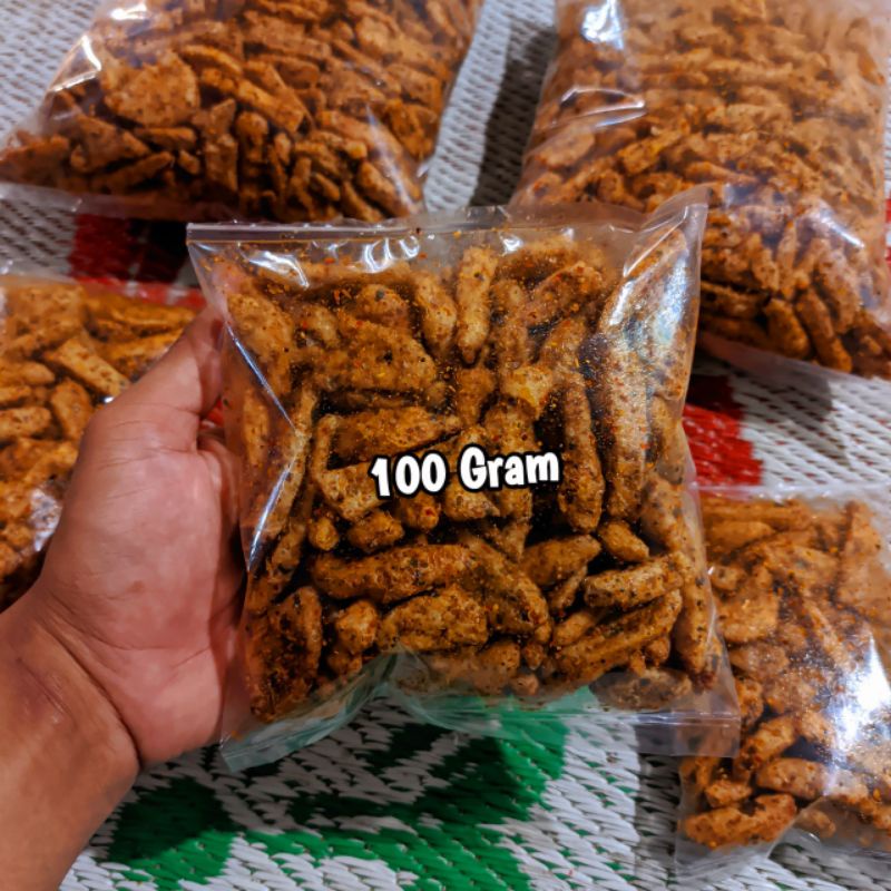 Basreng Pedas Daun Jeruk 250 Gram