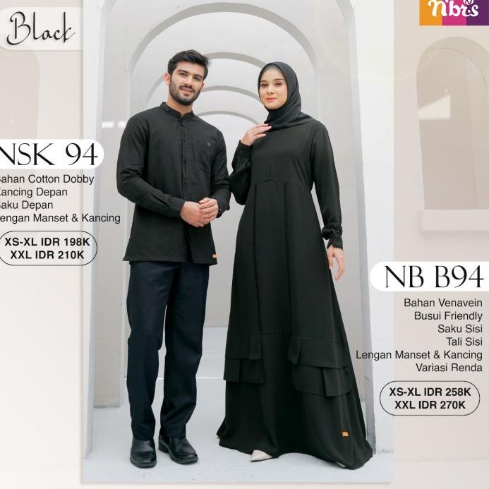 IRL.10De22ᵟ– NIBRAS COUPLE 94 HITAM PUTIH