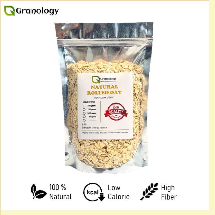 

[KODE WBQZK] Gandum Kasar / Regular Rolled Oat (500 Gram) by Granology