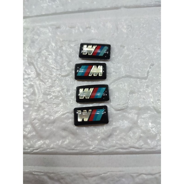 Emblem BMW / Sticker Timbul / Logo  Bmw M3 Ukuran 1.5 cm x 0.9 cm Berkualitas Murah