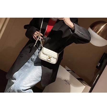 Harga Bersahabat Dompet Hp Cewek Rantai Luxury Mini Bag Js 8156 Original Import