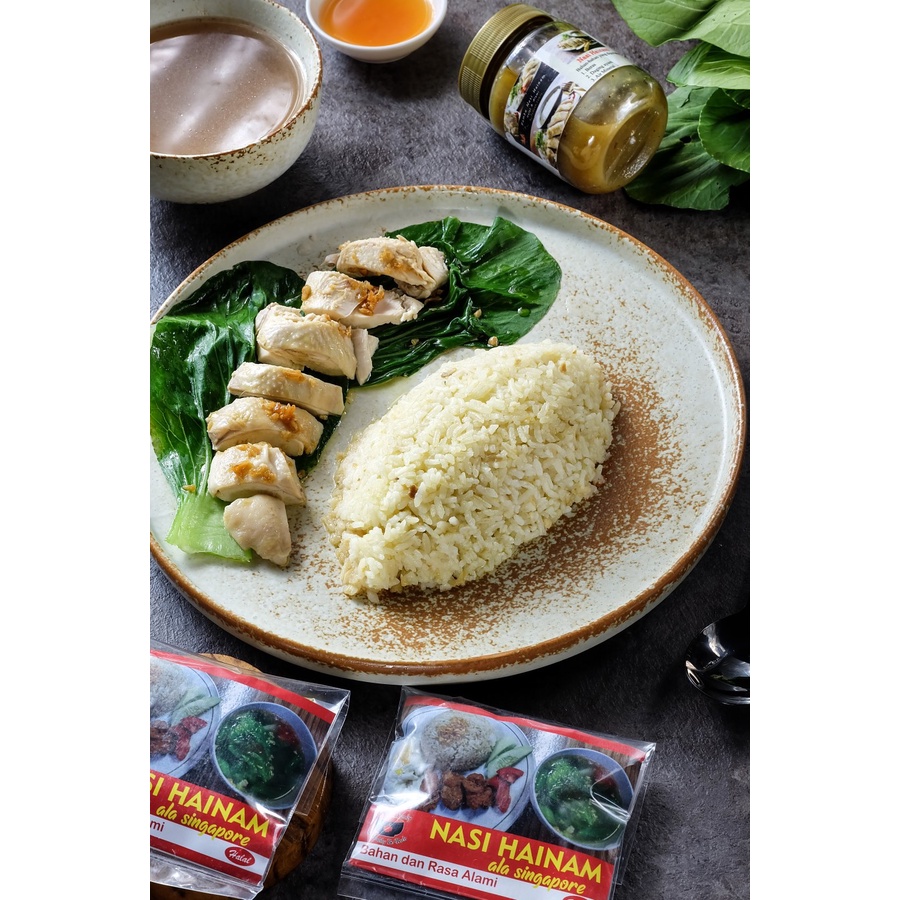 

Bumbu Nasi Hainam 200 Gram Kualitas Premium Botol Merek Tomyam Family