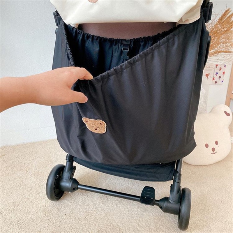 Portable Mommy Bag Diaper Bags Tahan Air Tas Penyimpanan Stroller Bayi Organizer Baby Pram