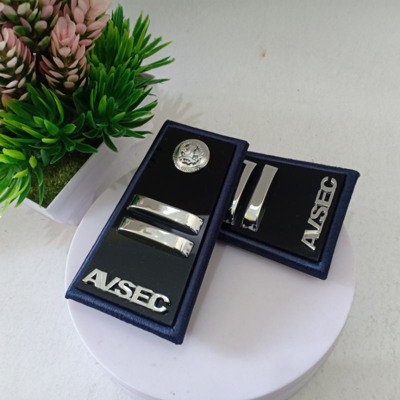 Pangkat Pdh Avsec Bar II Silver