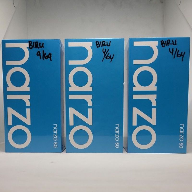 REALME NARZO 50 4/64 Resmi