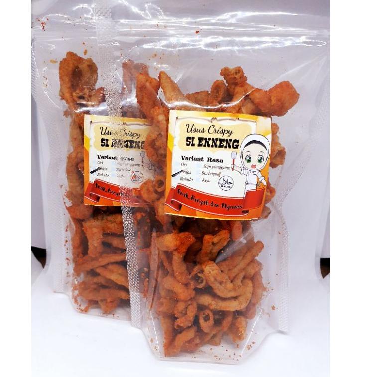 

レ USUS CRISPY 100 G HALAL BERKWALITAS PREMIUM ㅁ