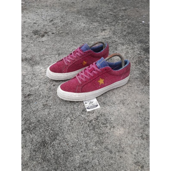 Converse One Star Ox Rose Maroon