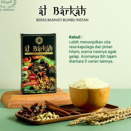 

[PRODUK 8JH] Beras basmati dan Bumbu Nasi Kebuli Kabsah Biryani Mandhi Instan AL-BARKAH paket hemat 8TW