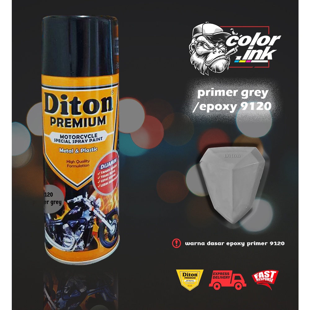 Jual DITON PREMIUM PRIMER GREY 9120/EPOXY(CAT SEMPROT/PYLOX/PILOK) Shopee Indonesia