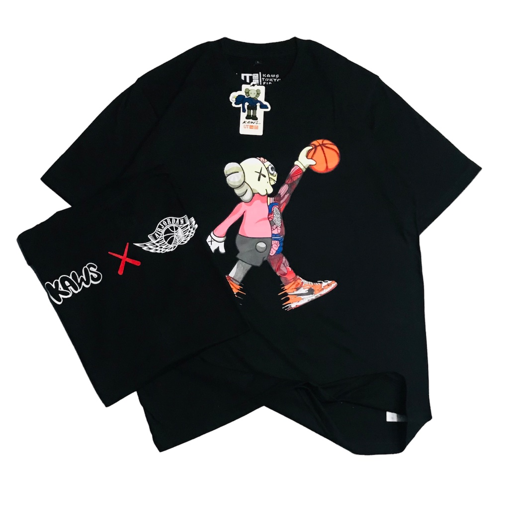 Kaos UNIQLO Kaws x Air Jordan