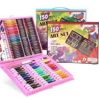 

Menarik <^ SJA ^> 150pcs Crayon Anak 150pcs Set Mewarnai Melukis Pensil Menggambar / Alat Lukis Anak Blossom Kids Crayon Mewarnai$