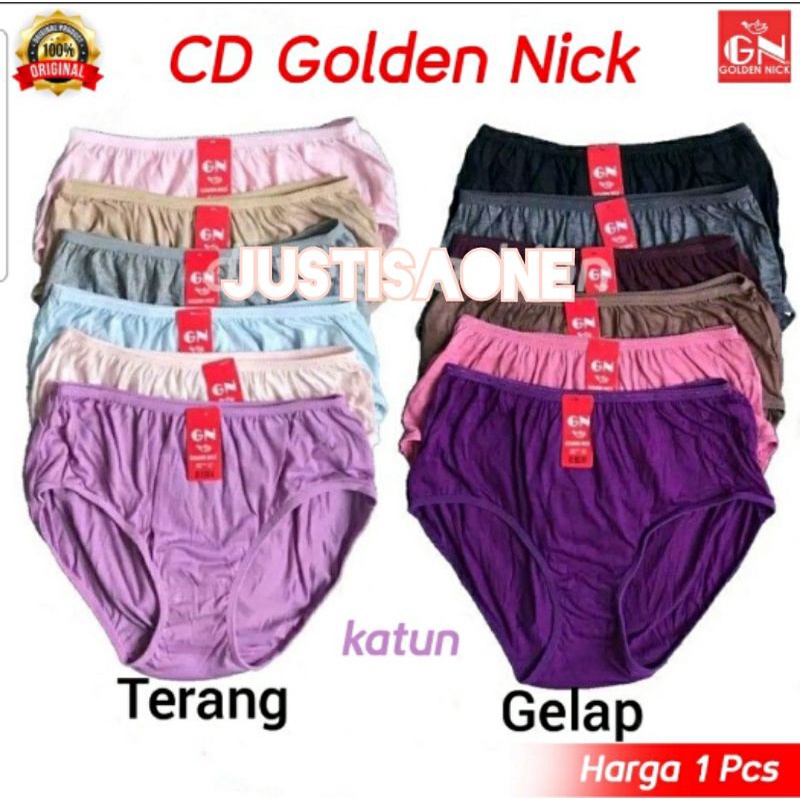 1 PCS Golden Nick Original CELANA DALAM WANITA GOLDEN NICK Model 937 &amp; 939